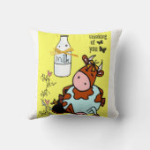 Lait floral de vache oreiller (Verso)