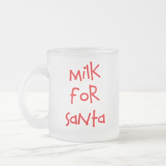Lait Pour Mug Père Noël (Gauche)