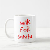 Lait Pour Mug Père Noël (Gauche)
