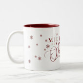 Lait Pour Père Noël Christmas Eve Mug (Gauche)