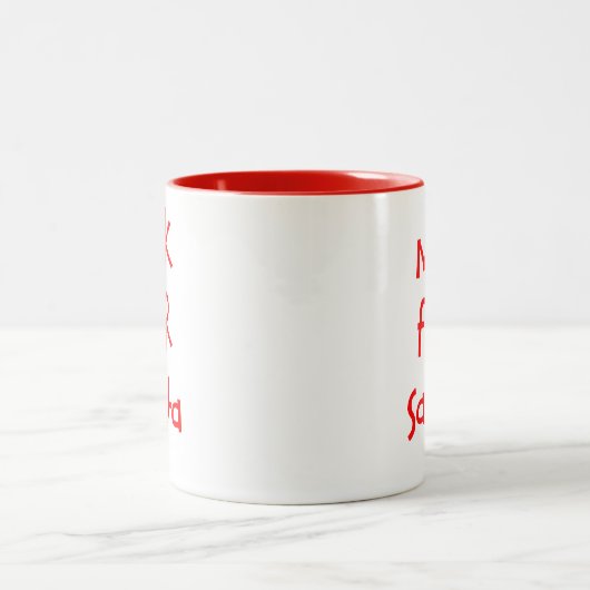 Lait pour Père Noël Mug (Centre)
