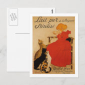 Lait Pur de la Vingeanne Sterilize Briefkaart (Voorkant / Achterkant)