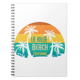 LaJolla Beach Retro Notitieboek