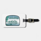 Lake Allatoona Georgia Herten Bagagelabel (Voorkant horizontaal)