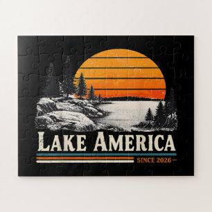 Lake America 2026 Wijnstok Legpuzzel