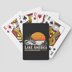 Lake America 2026 Wijnstok Pokerkaarten