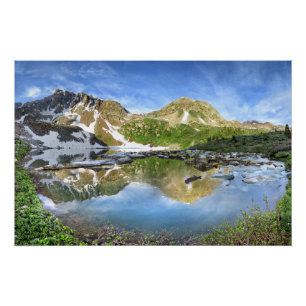 Lake Ann Detail - Colorado Trail Perfect Poster