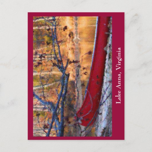 Lake Anna Virginia Briefkaart (Voorkant)