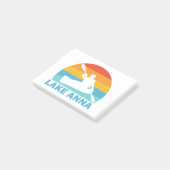 Lake Anna Virginia Kayak Post-it® Notes (Schuin)