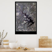 Lake Anna Virginia Satellite Poster Map (Cuisine)