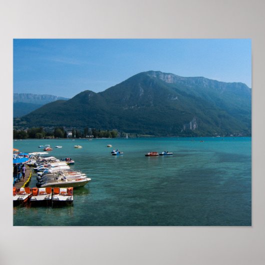 Lake Annecy, Frankrijk - Poster (Voorkant)