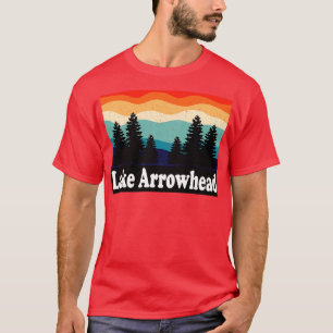 Lake Arrowhead California Retro T-shirt