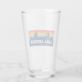 Lake Arthur Pennsylvania Canoe Glas (Achterkant)