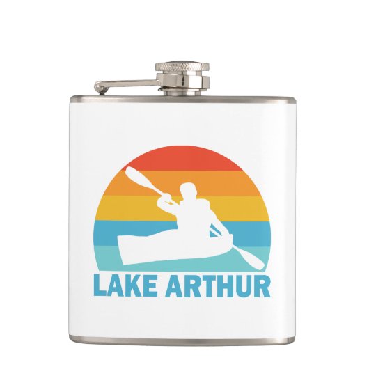 Lake Arthur Pennsylvania Kayak Heupfles (Voorkant)