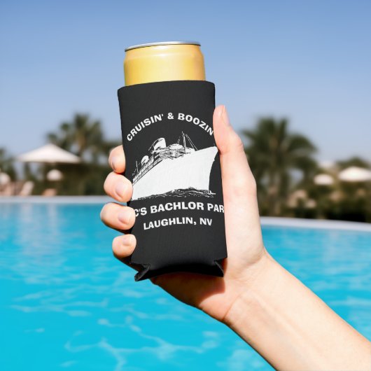 Lake Bachelor Custom Bachelorfeest Bach Can Houder (Insitu Zwembad)