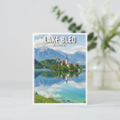 Lake Bled Slovenia Briefkaart (Staand voorkant)