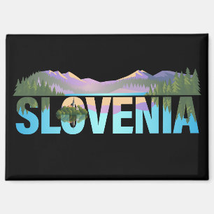 Lake Bled Slovenië Europa Magneet