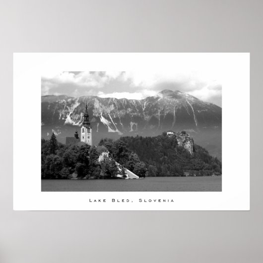 Lake Bled, Slovenië Poster (Voorkant)