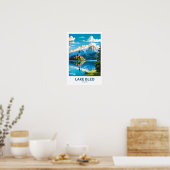 Lake Bled Slovenië Reisprint Poster (Keuken)