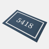 Lake Blue Specialized Address Number Deurmat (Schuin)