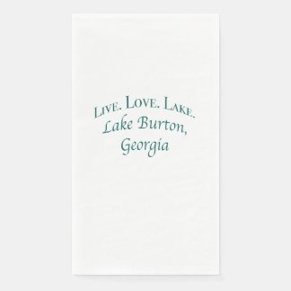 Lake Burton Paper Napkin Servet