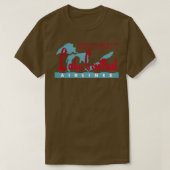 Lake Central Airlines 1950 TShirt (Design devant)