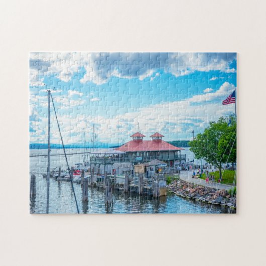 Lake Champlain  Vermont. Legpuzzel (Horizontaal)