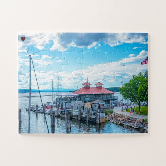 Lake Champlain Vermont Legpuzzel (Horizontaal)
