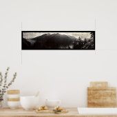 Lake Chelan, WA Cascade Mountains Foto 1908 Poster (Keuken)