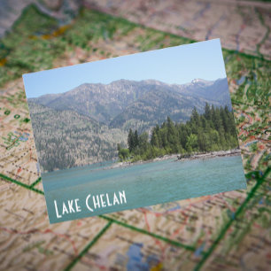 Lake Chelan, Washington Travel Photo Briefkaart
