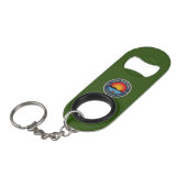 Lake Cherokee Bottle Opener Mini Flessenopener (Voorkant Gekanteld)
