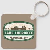 Lake Cherokee Sleutelhanger - boot (Achterkant)