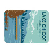 Lake Chicot State Park Arkansas Magneet (Horizontaal)