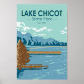 Lake Chicot State Park Arkansas Poster (Voorkant)