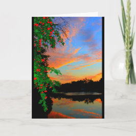 Lake Chilton Sunset Any Occasion Card Kaart