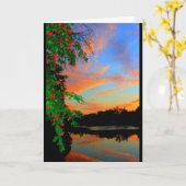 Lake Chilton Sunset Toute carte d'occasion (Fleur jaune)