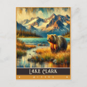 Lake Clark, Alaska | schilderij Briefkaart (Voorkant)