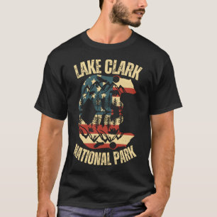 Lake Clark � de geest van de bergen T-shirt