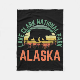 Lake Clark National Park Alaska Beer Wandeltocht N Fleece Deken