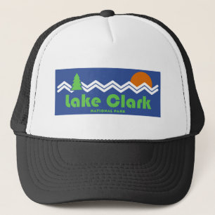 Lake Clark National Park Retro Trucker Pet
