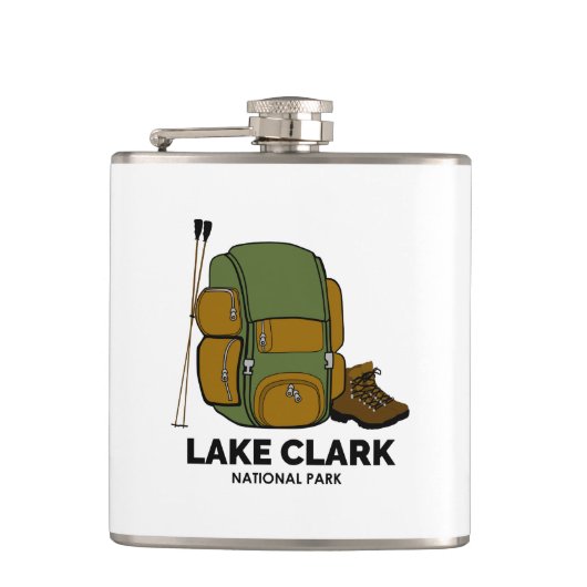 Lake Clark National Park rugzak Heupfles (Voorkant)