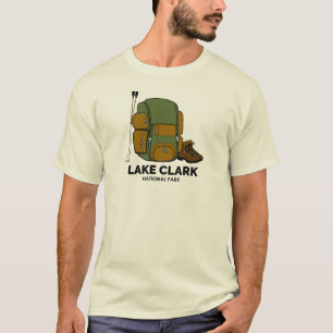 Lake Clark National Park rugzak T-shirt