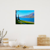 Lake Como Bellagio Walkway Italië Poster (Keuken)