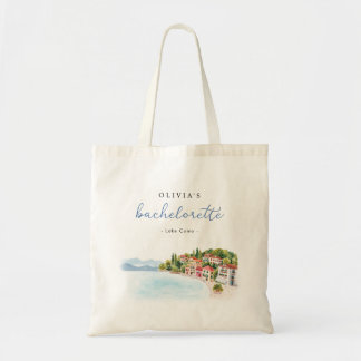 Lake Como Italië Bachelorette Party Canvas Canvas  Tote Bag