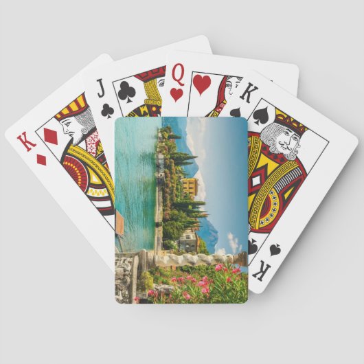 Lake Como, Italië Pokerkaarten (Achterkant)