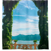 Lake Como Italy Scene Douchegordijn (Voorkant)