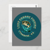 Lake Conroe Fishing, Conroe, TX Briefkaart (Voorkant / Achterkant)