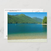 Lake Cushman Beach Briefkaart (Voorkant / Achterkant)