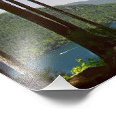 Lake Cushman Summer Print Foto Afdruk (Hoek)