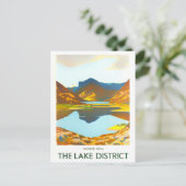 Lake District Britain voyage vintage Carte postale (Debout devant)